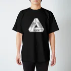 RockFordTradeのRFTriangle白 スタンダードTシャツ