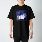 にゃんぱん屋さんの星空のジャムねこ スタンダードTシャツ