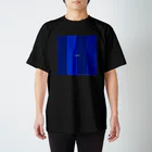 raiden.のdeep blue Regular Fit T-Shirt