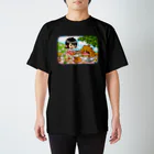 イノシシライフ INOsisiLIFEのふゆゆんとぼさいのの食卓 Regular Fit T-Shirt