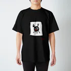 一点デザインの019:ぐるぐる Regular Fit T-Shirt