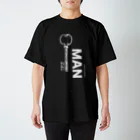 NOIR EXPERIMENTのKEY MAN スタンダードTシャツ