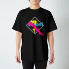 poppoiのBIKYAKU(Front) スタンダードTシャツ