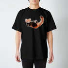 rokoのレッサーパンダM スタンダードTシャツ