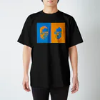 PIXEL SCREENのSkull Glasses Regular Fit T-Shirt