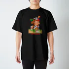 バッファ君  goods【近鉄バファローズ／1976-1996】のクレパス／バファ君 スタンダードTシャツ