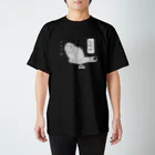 にゃんこ妖怪の忘却坊_白ヌキVer. Regular Fit T-Shirt