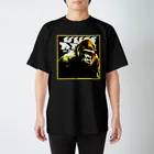 KARAKURIMASK のゴリラスクウェアロゴ Regular Fit T-Shirt