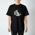 にゃんこ妖怪のリリシィー_白ヌキVer. Regular Fit T-Shirt