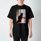 おちゃのこさいさいのねこの背中のねこ スタンダードTシャツ