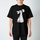 Monten Aoki 紋店のダンベル兜紋Tシャツ スタンダードTシャツ