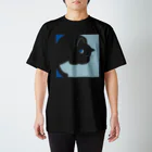 Chat noirの黒猫Tシャツ Chat noir C Regular Fit T-Shirt