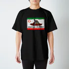 ＳＩＬＶＥＲＷＯＬＦＭＥＮmixculturedesinの４月NEWアメリカンファックブリック（メキシコ） スタンダードTシャツ