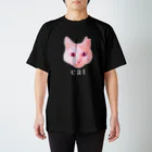 めだか村のピンキーネコ スタンダードTシャツ