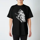 dizzyhazyのALBERT.KING ホワイト スタンダードTシャツ