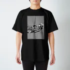lsの骨/白黒 Regular Fit T-Shirt