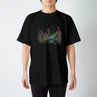 Aki Kuboki ONLINE SHOPのブルージュの溜息(WH) スタンダードTシャツ