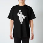 graficoの阿波踊り（男踊り／団扇） スタンダードTシャツ