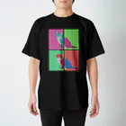 おちょぴのハチワレこねこ Regular Fit T-Shirt