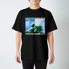 ため息のひらめきのSwaying sunflowers, summer.(street) スタンダードTシャツ