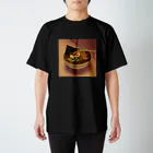 Ramen ShopのRamen noodles （Midnight） Regular Fit T-Shirt