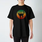 gemgemshopの夕焼けと猫 Regular Fit T-Shirt