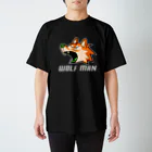 WORLD APART!のWOLF MAN ORANGE Regular Fit T-Shirt