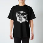 氷海屋のBOY IN NEAR FUTURE（白） スタンダードTシャツ