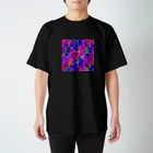 Crystal_Flower_GardenのAbstract paint スタンダードTシャツ