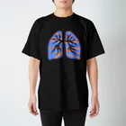 かいちょーの私の肺はヨーヨーの影響を受けています Regular Fit T-Shirt