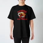 メシテロタイプ（飯テロTシャツブランド）の禁・鶏の唐揚げ スタンダードTシャツ