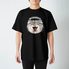 Lunatic Cat-ismの口が悪いマヌルネコ-MITENJANEEYO Regular Fit T-Shirt