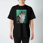 kinako-japanのノルウェージャン　アラン君１ スタンダードTシャツ