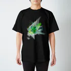 tyui_gb_s30のアーティスティック×トライバル~グリーン~ Regular Fit T-Shirt