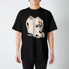 あふぐろ屋のねじれ猫 スタンダードTシャツ