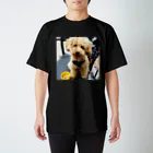 wanwanwanのカフェに行ったわん🐶 Regular Fit T-Shirt