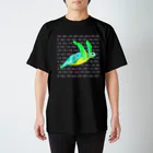 LalaHangeulの海亀さん　ハングルデザイン③ スタンダードTシャツ