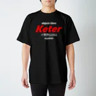 ISCREAMMAKERのSCP_T-shirt_Keter_BLACK スタンダードTシャツ