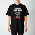 COSMICATION JUNKYARDのCHIBA OF THE DEAD / Tee BK Regular Fit T-Shirt