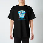 loveclonesの涼麺娘 フィギュアのせ カップ麺型 ガールアート Regular Fit T-Shirt