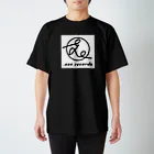 .exeの.exe records logo Regular Fit T-Shirt