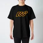 EGG²の"Black" EGG² Logo T-shirts Regular Fit T-Shirt