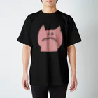 boorichanの前と後ろにおるよ！水モモ猫 スタンダードTシャツ