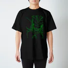 妖魔の館の訛之助の線画Tシャツ Regular Fit T-Shirt