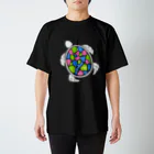 Sugar Oilのカラフルタートル Regular Fit T-Shirt