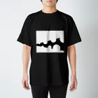 AbstractrailのKyokai<bubble design> スタンダードTシャツ