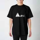 ALONE OFFICIAL STOREの〖白〗「ALONE LOGO Tシャツ」 Regular Fit T-Shirt