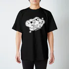 SPACEのおやすみDARY　黒 スタンダードTシャツ