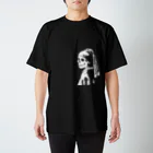 にゃーんのフェルメール黒Tシャツ2 Regular Fit T-Shirt