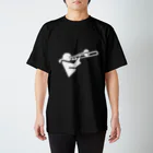 きゃめのトロンボーン演奏ピクトさん（白） Regular Fit T-Shirt